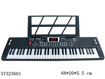 61键黑色电子琴带麦/USB线 - ST323601