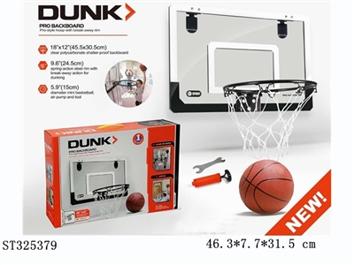 仿真透明篮球板 - ST325379