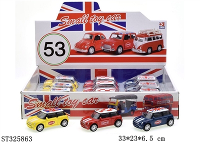 PULL BACK DIE CAST MINI CAR - ST325863