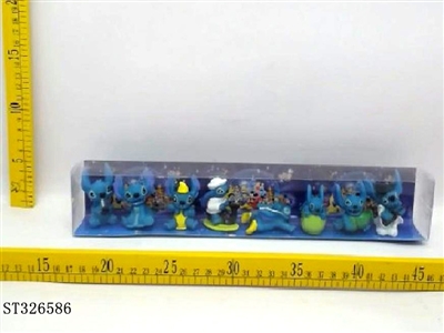 动漫塑胶玩偶 - ST326586