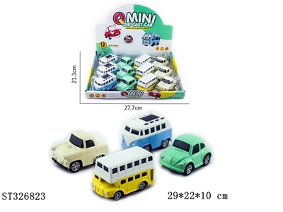 PULL BACK DIE CAST BUS - ST326823