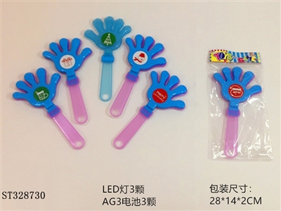 24CM CHRISTMAS LED HAND CLAP TOYS - ST328730