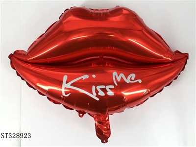 异形球18寸嘴唇KISS ME - ST328923