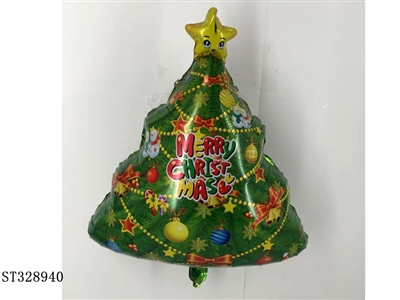 异形气球-圣诞树 - ST328940
