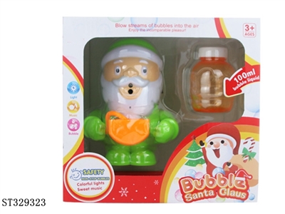 全自动圣诞老人泡泡机（手提吹泡） - ST329323