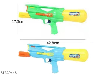 PUMP UP WATER GUN TOY (MIXED 2 COLORS) - ST329446