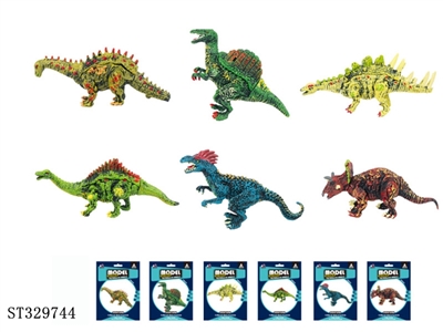 DINOSAUR MODEL (MIXED 6 KINDS) - ST329744