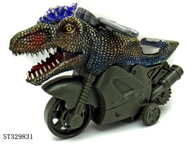 Friction Dinosaur Stunt Motorcycle-Simulation Dilophosaurus - ST329831