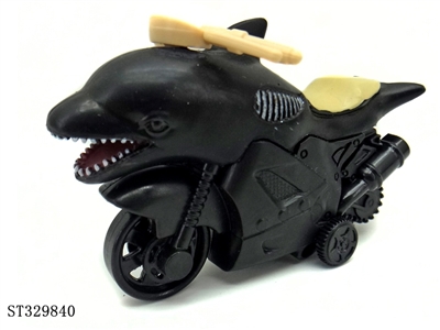 Friction Ocean Animal Stunt Motorcycle-Orca - ST329840