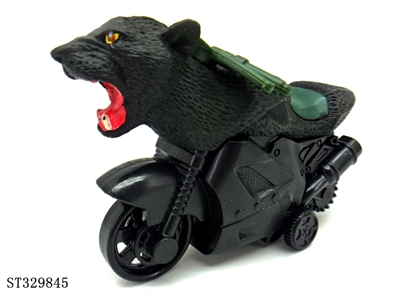 Friction Wild Animal Stunt Motorcycle-Panther - ST329845