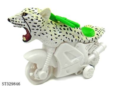 Friction Wild Animal Stunt Motorcycle-Cheetah - ST329846