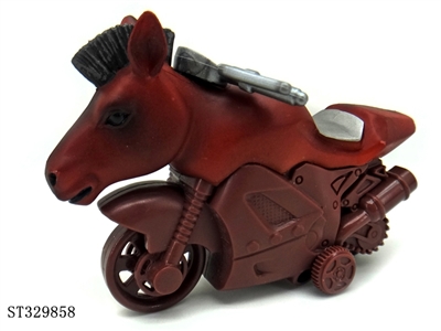 Friction Wild Animal Stunt Motorcycle-Arabian Horse - ST329858