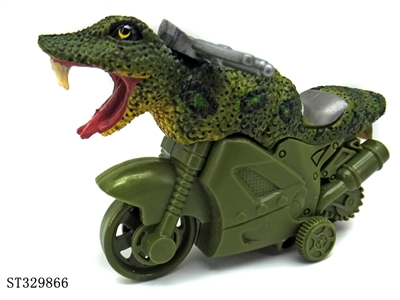 Friction Wild Animal Stunt Motorcycle-Snake - ST329866