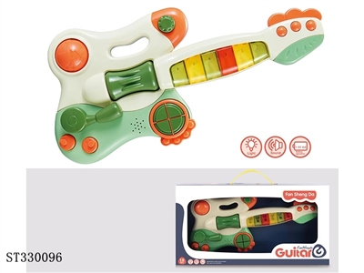 婴儿多功能吉他（灯光、音乐） - ST330096
