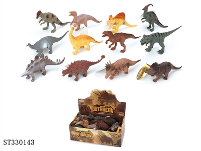 12只5寸恐龙盒装 - ST330143