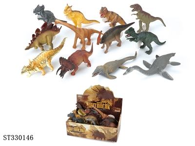 12只9寸恐龙盒装 - ST330146