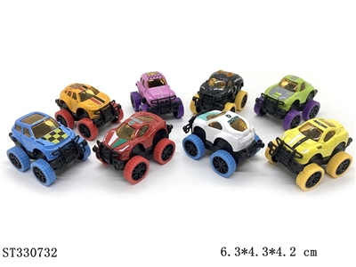 2ND CARTOON PULL BACK DIE CAST MONSTER TRUCK - ST330732