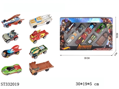 1:64 SLIDING DIE CAST CAR - ST332019