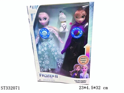 11.5 INCH FROZEN DOLL SET WITH MUSIC - ST332071