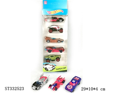 1:64 SLIDING DIE CAST CAR (5PCS/BOX) - ST332523