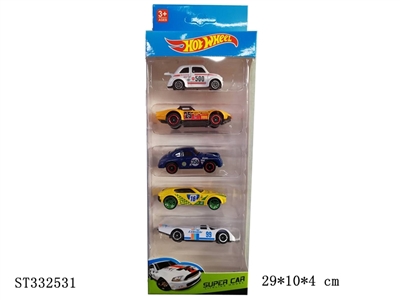1:64 SLIDING DIE CAST CAR (5PCS/BOX) - ST332531