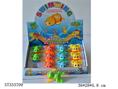 WIND-UP SWIMMING FROG (12PCS/BOX) - ST333709