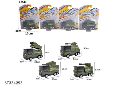 RETURN ALLOY MILITARY VEHICLE - ST334293