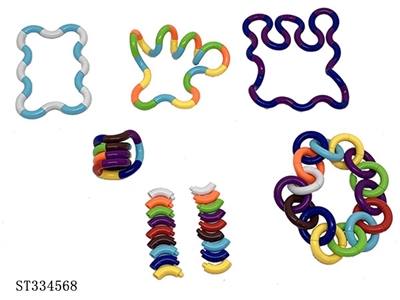 百变积木扭扭绳【英文包装】 - ST334568