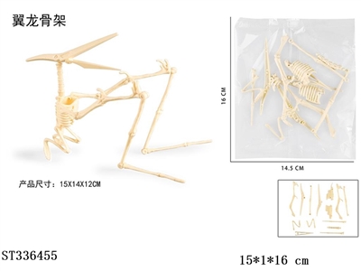 拼装翼龙骨架 - ST336455