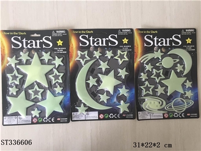 Three models of luminous stars and moons - ST336606