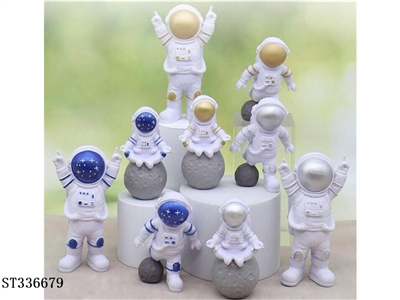 3 astronaut models (3 OPP bags, 3 colors available, 3 OPP bags) - ST336679
