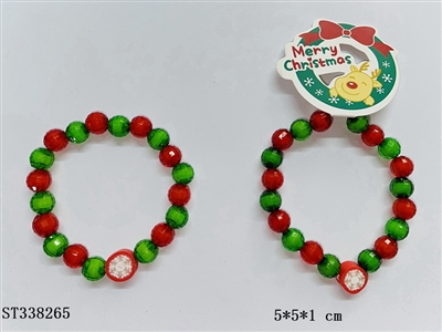 圣诞节饰品串珠手链 - ST338265