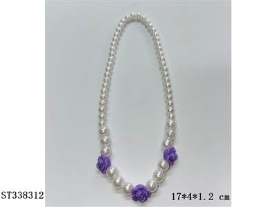 花朵饰品串珠项链 - ST338312