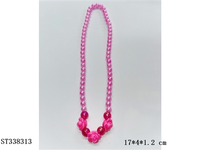 花朵饰品串珠项链 - ST338313