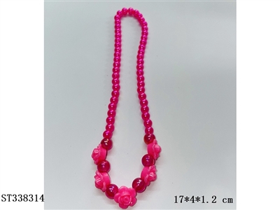 花朵饰品串珠项链 - ST338314