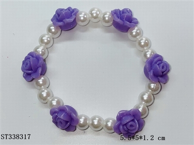花朵饰品串珠手链 - ST338317