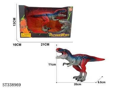  实心恐龙模型环保PVC聚氯 - ST338969
