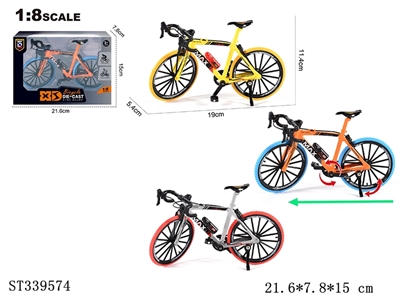 英文1:8压铸锌合金弯把公路自行车 - ST339574