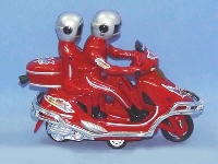 ST001067 - 拉线双人摩托车