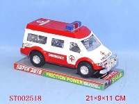 ST002518 - FRICTION POLICE CAR