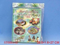 ST006192 - 两片长城笔筒