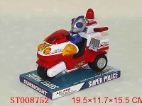 ST008752 - PULL LINE CAR W/SUPERMAN