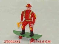 ST009337 - 滑板消防人