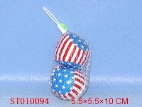 ST010094 - AMERICAN FLAG BALL