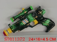 ST011372 - 喷漆电动英文枪
