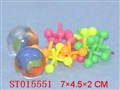 ST015551 - GLASS BEAD,FLOWER SEED