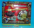 ST054613 - 电镀武器组合(圆盾+手+斧头+小剑)