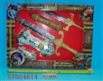 ST054614 - 电镀武器组合(手+短手+剑壳+大剑+小剑)