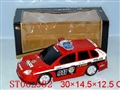 ST062982 - 音乐灯光万向电动警车(乌窗)
