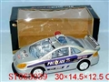 ST063039 - 音乐灯光万向电动警车(明窗)